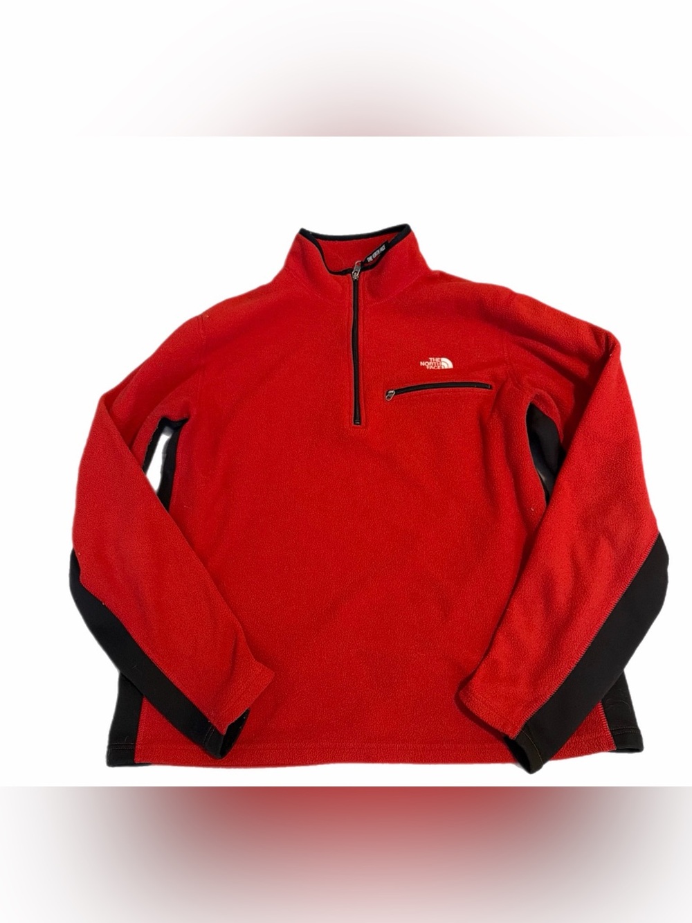 The North Face Alpine Jacket Men L Back Red Fleece. Made in USA